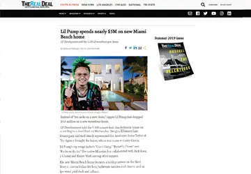 therealdeal.com | Lil Pump spends nearly $5M on new Miami Beach home